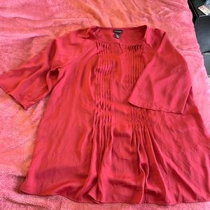 Lane Bryant Burgundy Tunic